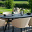 Ambition 8 Seat Oval Dining Set / Taupe