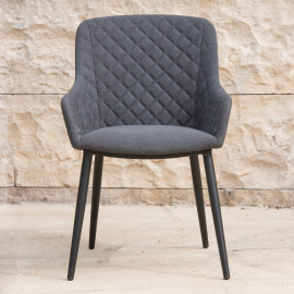 Zest 8 Seat Oval Dining Set / Charcoal Zest 8 Seat Oval Dining Set / Charcoal