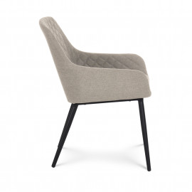 Zest 8 Seat Oval Dining Set / Taupe