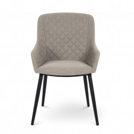 Zest 8 Seat Oval Dining Set / Taupe