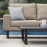 Ethos 2 Seat Sofa Set with Coffee Table / Taupe
