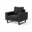 Ethos 3 Seat Sofa Set / Charcoal