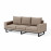 Ethos 3 Seat Sofa Set / Taupe