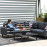 Ethos Corner Sofa Group / Flanelle