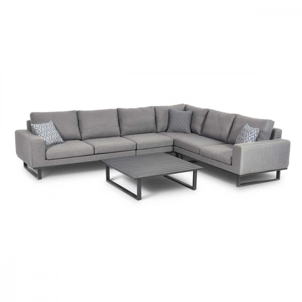 Ethos Large Corner Sofa Group / Flanelle Ethos Large Corner Sofa Group / Flanelle