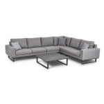 Ethos Large Corner Sofa Group / Flanelle Ethos Large Corner Sofa Group / Flanelle