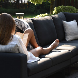 Ethos Large Corner Sofa Group / Charcoal