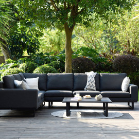 Ethos Large Corner Sofa Group / Charcoal