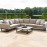 Ethos Large Corner Sofa Group / Taupe