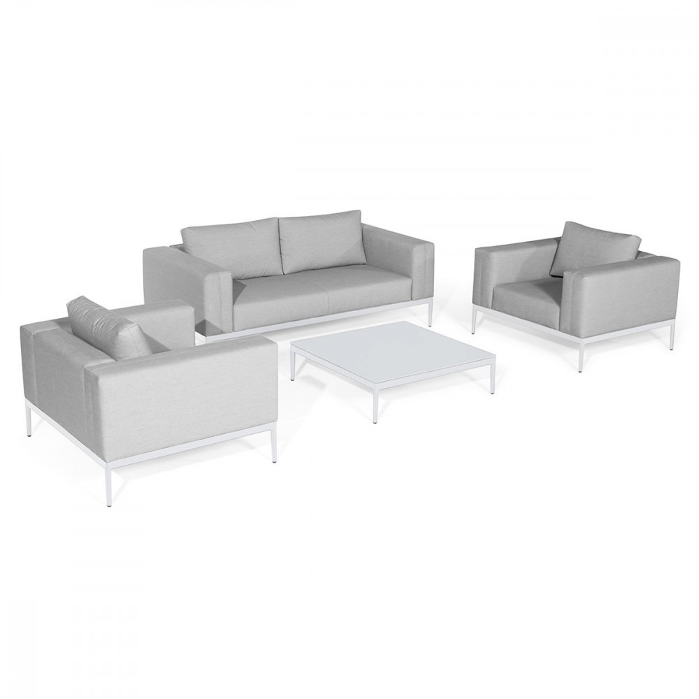 Eve 2 Seat Sofa Set / Lead Chine Eve 2 Seat Sofa Set / Lead Chine