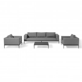 Eve 3 Seat Sofa Set / Flanelle