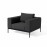 Eve 3 Seat Sofa Set / Charcoal