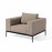 Eve 3 Seat Sofa Set / Taupe