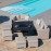 Fuzion Cube Sofa Set with Fire Pit / Taupe