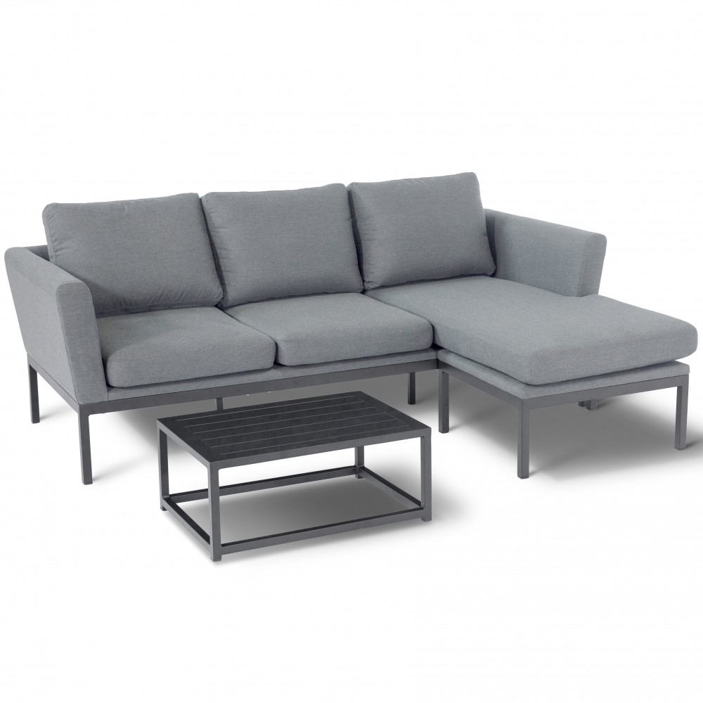 Pulse Chaise Sofa Set / Flanelle Pulse Chaise Sofa Set / Flanelle
