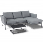 Pulse Chaise Sofa Set / Flanelle Pulse Chaise Sofa Set / Flanelle