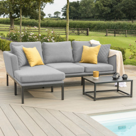 Pulse Chaise Sofa Set / Flanelle Pulse Chaise Sofa Set / Flanelle