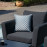Pulse 3 Seat Sofa Set with Fire Pit Table / Charcoal