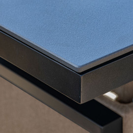 Pulse 3 Seat Sofa Set with Rising Table / Taupe Pulse 3 Seat Sofa Set with Rising Table / Taupe