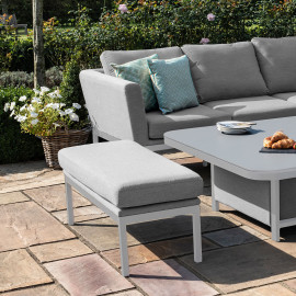 Pulse U Shape Corner Dining Set with Rising Table / Lead Chine Pulse U Shape Corner Dining Set with Rising Table / Lead Chine