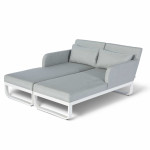 Unity Double Sunlounger / Lead Chine Unity Double Sunlounger / Lead Chine