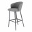 Fabric Zen Bar Stool - Flanelle