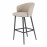 Fabric Zen Bar Stool - Oatmeal