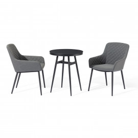 Zest 2 Seat Bistro Set / Flanelle