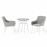 Zest 2 Seat Bistro Set / Lead Chine