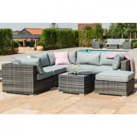 London Corner Group with Ice Bucket / Grey London Corner Group with Ice Bucket / Grey