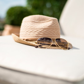 Austin Sunlounger / Brown