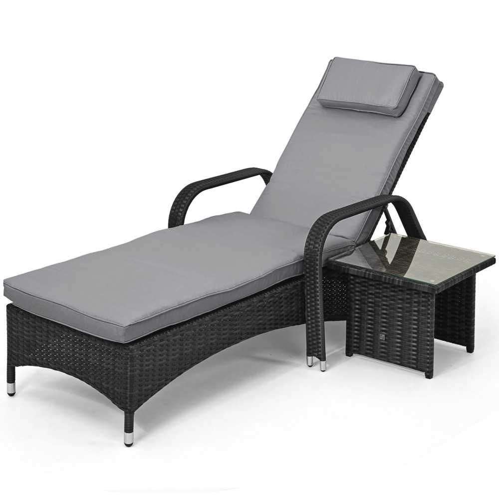 Florida Sunlounger Set / Grey Florida Sunlounger Set / Grey