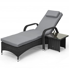 Florida Sunlounger Set / Grey Florida Sunlounger Set / Grey