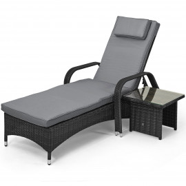 Florida Sunlounger Set / Grey Florida Sunlounger Set / Grey