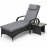 Florida Sunlounger Set / Grey