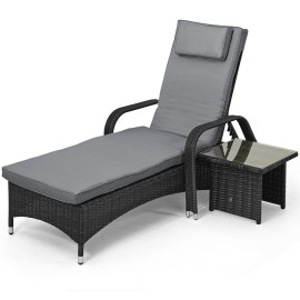 Florida Sunlounger Set / Grey Florida Sunlounger Set / Grey