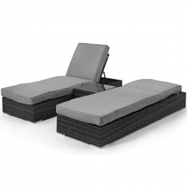 Orlando Sunlounger Set / Grey Orlando Sunlounger Set / Grey