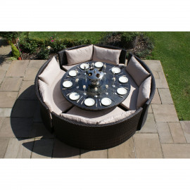 Dallas Sofa Set / Brown Dallas Sofa Set / Brown