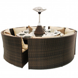 Dallas Sofa Set / Brown Dallas Sofa Set / Brown