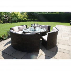 Dallas Sofa Set / Brown Dallas Sofa Set / Brown