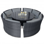 Dallas Sofa Set / Grey Dallas Sofa Set / Grey