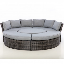 Chelsea Lifestyle Suite with Glass Table / Grey Chelsea Lifestyle Suite with Glass Table / Grey