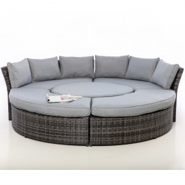 Chelsea Lifestyle Suite with Glass Table / Grey Chelsea Lifestyle Suite with Glass Table / Grey