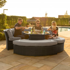 Chelsea Lifestyle Suite with Glass Table / Grey Chelsea Lifestyle Suite with Glass Table / Grey