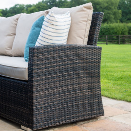 Extending Kingston Corner Dining Set / Brown Extending Kingston Corner Dining Set / Brown