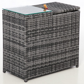 Ice Bucket Side Table / Grey