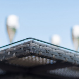 Richmond Corner Bench Set with Rising Table / Grey Richmond Corner Bench Set with Rising Table / Grey