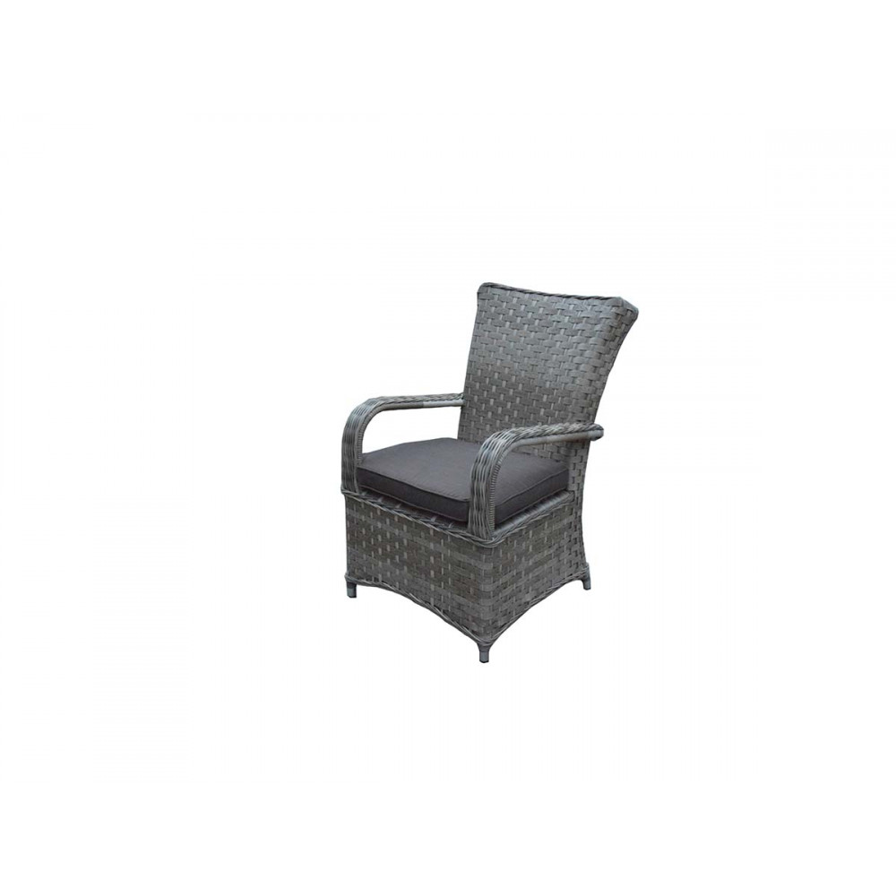 FLORENCE Pair of Dining Chairs Grey FLORENCE Pair of Dining Chairs Grey