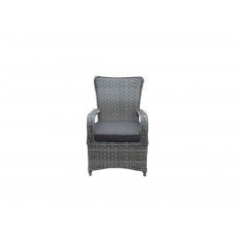 FLORENCE Pair of Dining Chairs Grey FLORENCE Pair of Dining Chairs Grey