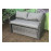GEMMA Compact Sofa Set in Grey